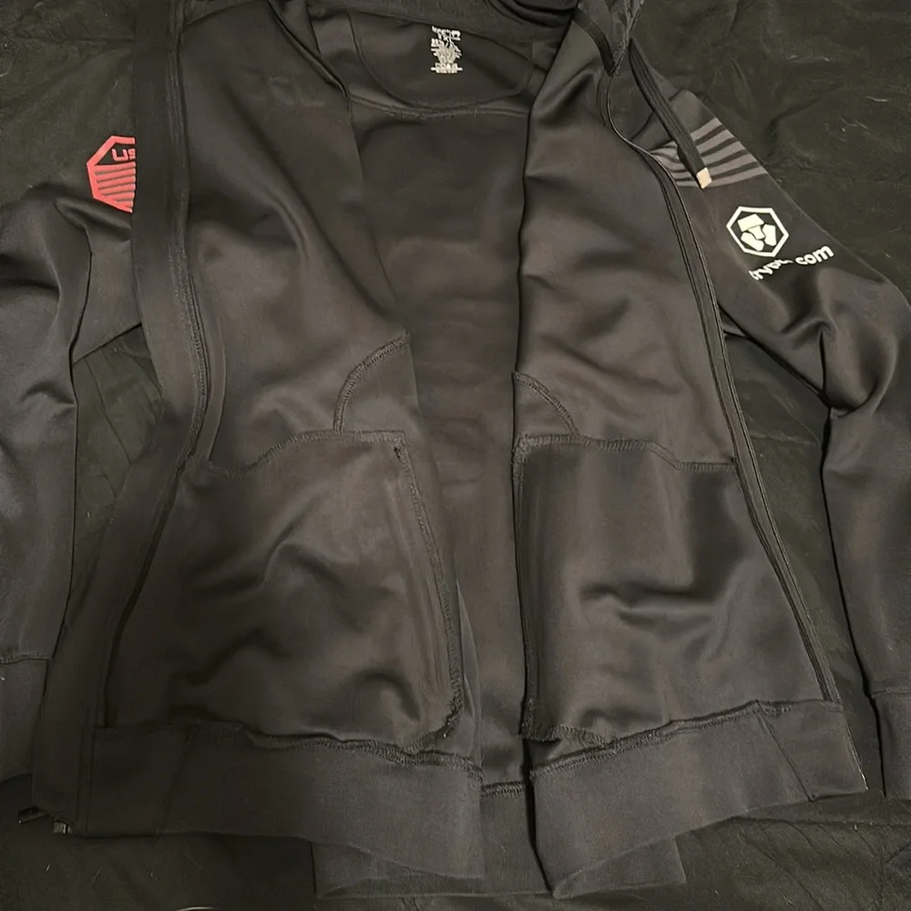 UFC Mens XL Venum zip Hoodie-Justin Gaethje - Picture 7 of 12